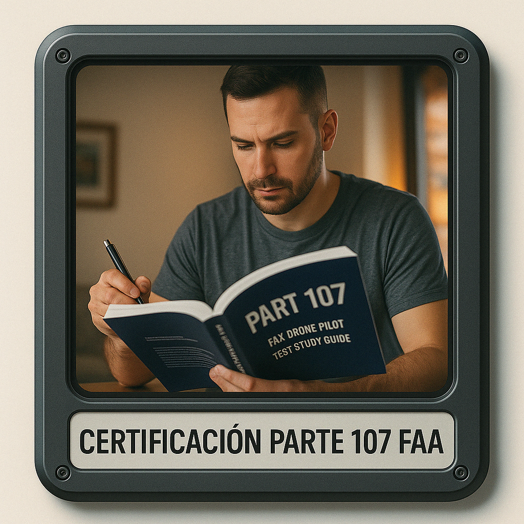 Certificación Part 107 FAA