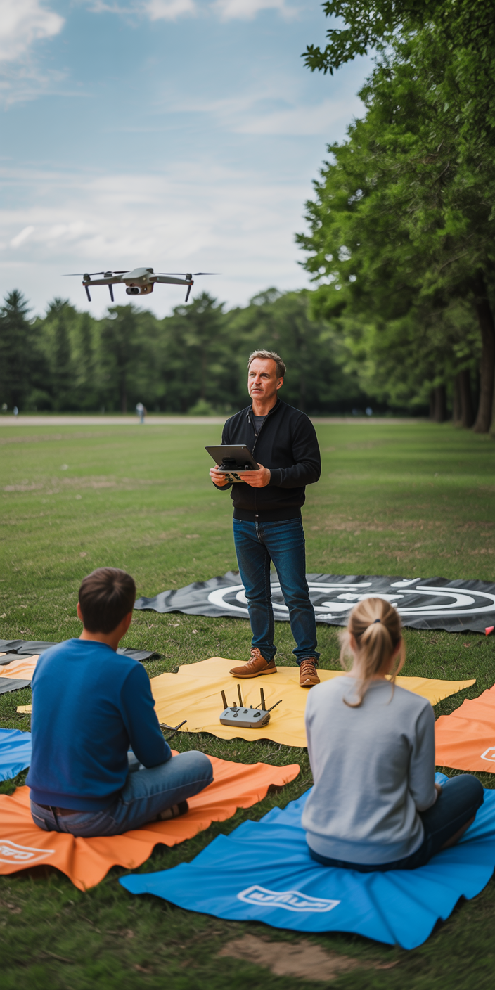 Formación de pilotos de drones