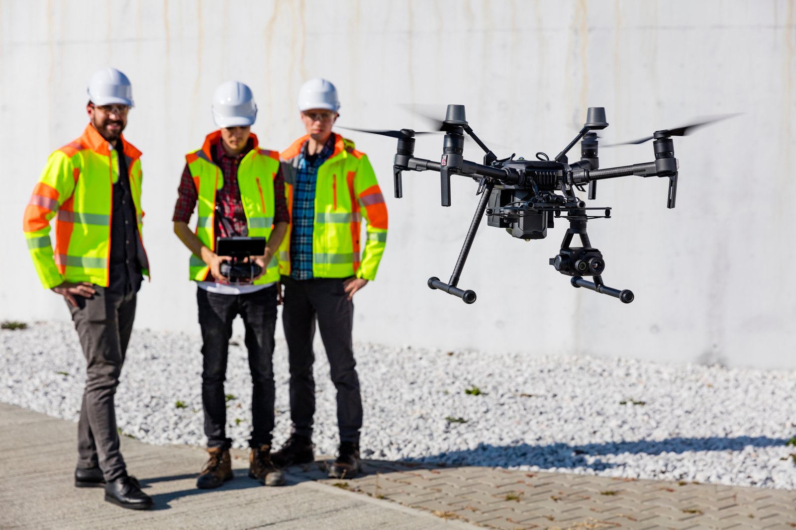 Equipo profesional de drones