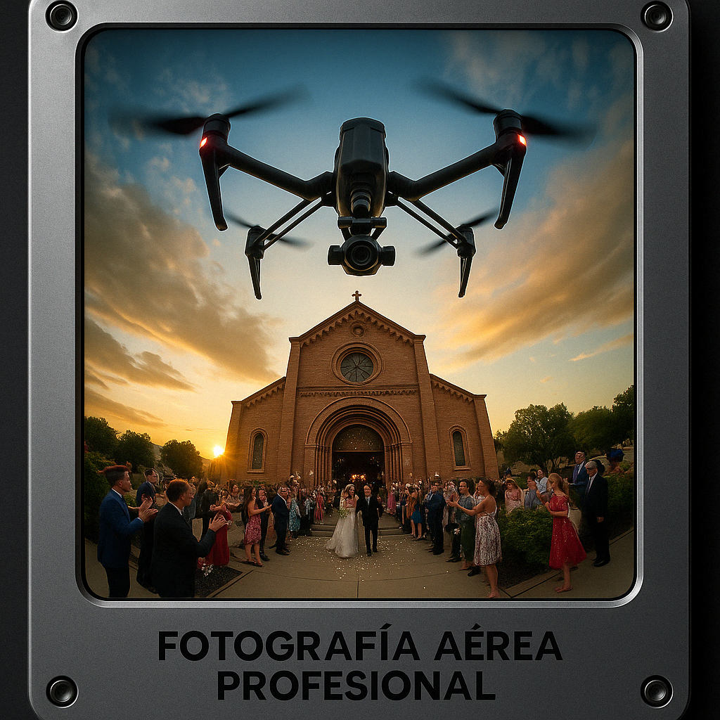 Fotografía aérea con drone