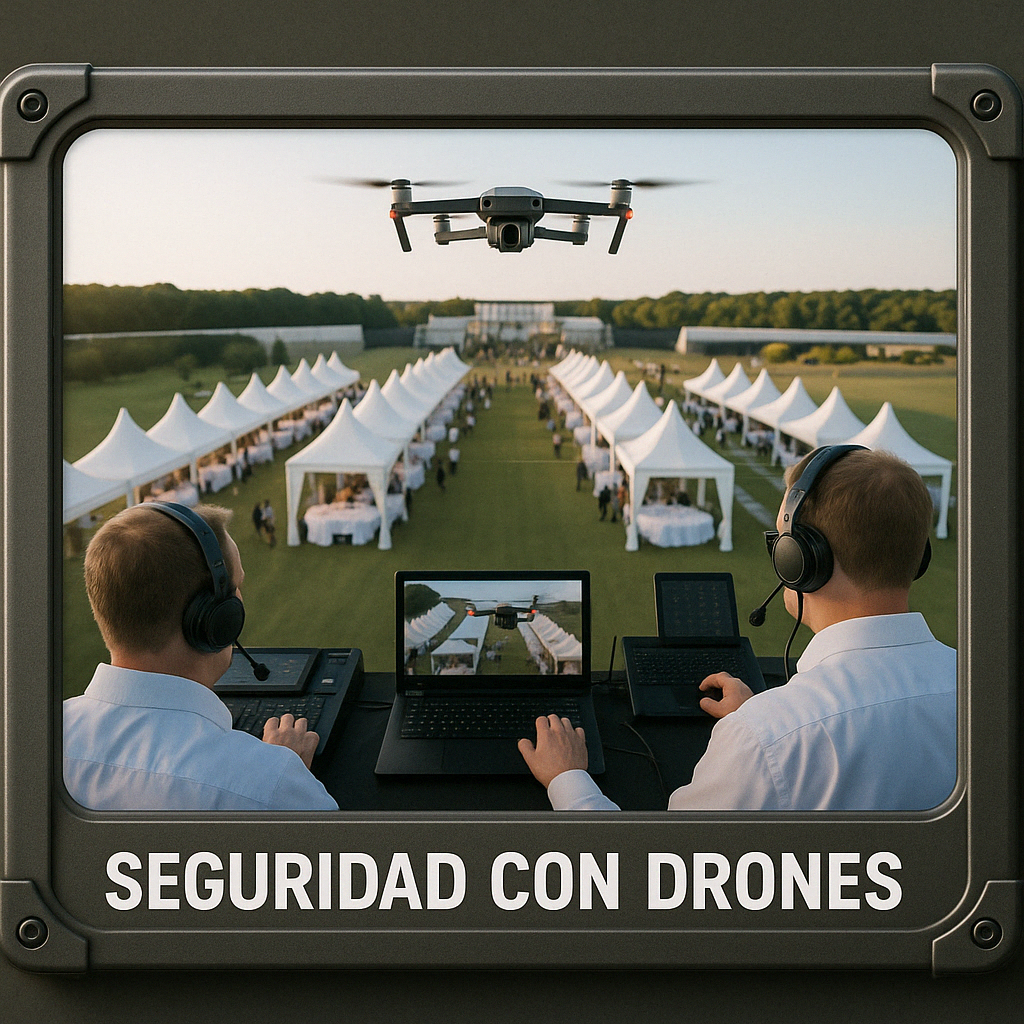 Seguridad y vigilancia con drones